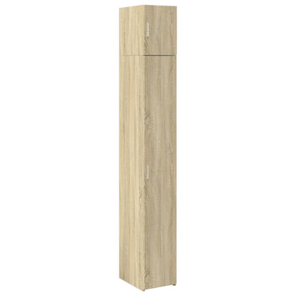 Mobile Sottile Rovere Sonoma 30x42,5x225 cm in Truciolato
