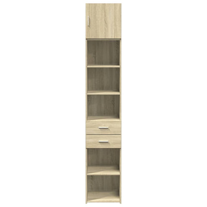 Mobile Sottile Rovere Sonoma 40x42,5x225 cm in Truciolato