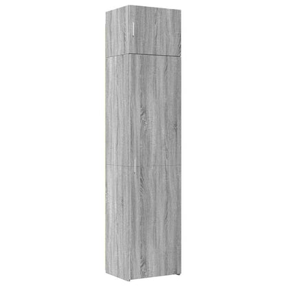 Mobile Sottile Grigio Sonoma 50x42,5x225 cm in Truciolato