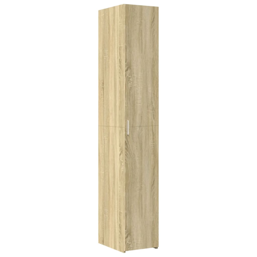 Credenza Rovere Sonoma 30x42,5x185 cm in Legno Ingegnerizzato