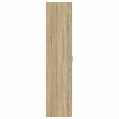 Credenza Rovere Sonoma 30x42,5x185 cm in Legno Ingegnerizzato