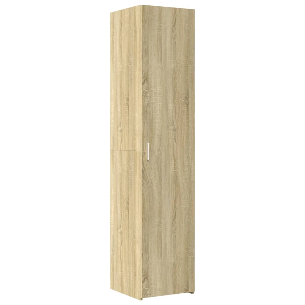 Credenza Rovere Sonoma 40x42,5x185 cm in Legno Ingegnerizzato