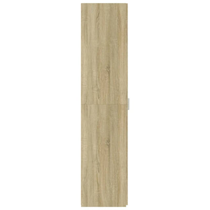 Credenza Rovere Sonoma 40x42,5x185 cm in Legno Ingegnerizzato