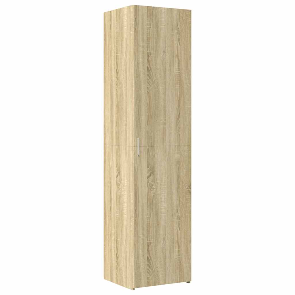 Credenza Rovere Sonoma 45x42,5x185 cm in Legno Ingegnerizzato