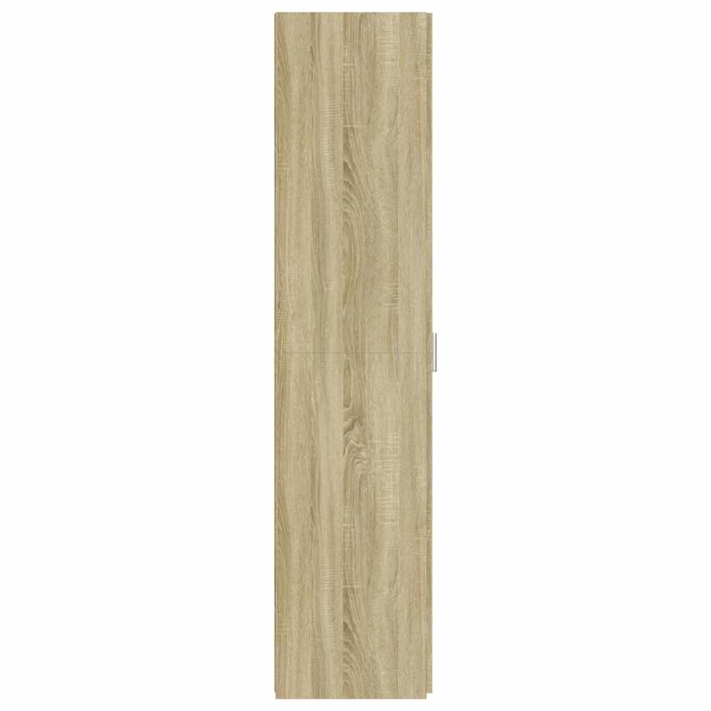 Credenza Rovere Sonoma 45x42,5x185 cm in Legno Ingegnerizzato