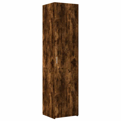 Credenza Rovere Fumo 45x42,5x185 cm in Legno Ingegnerizzato