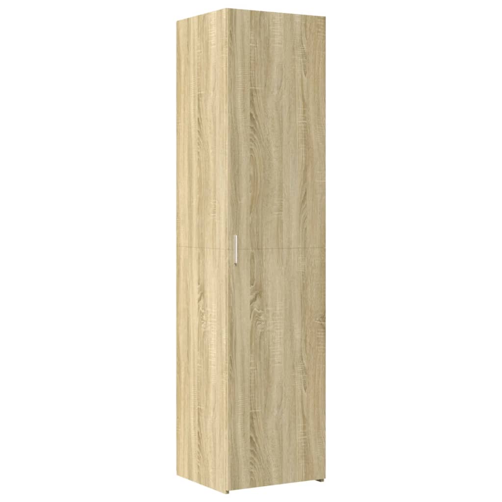 Credenza Rovere Sonoma 50x42,5x185 cm in Legno Ingegnerizzato