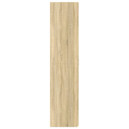 Credenza Rovere Sonoma 70x42,5x185 cm in Legno Ingegnerizzato