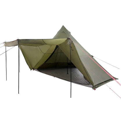 Tenda Familiare Tipi per 8 Persone Verde Oliva Impermeabile