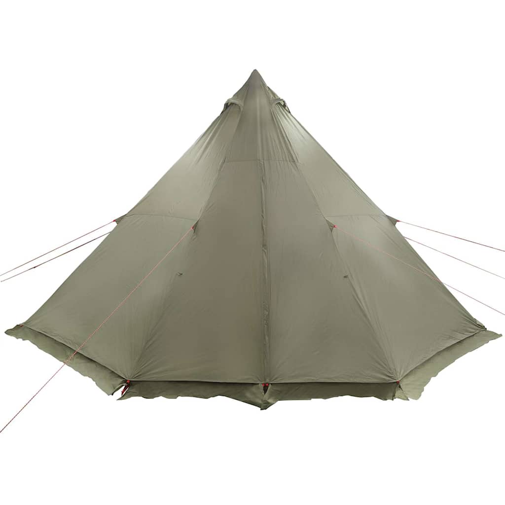 Tenda Familiare Tipi per 8 Persone Verde Oliva Impermeabile