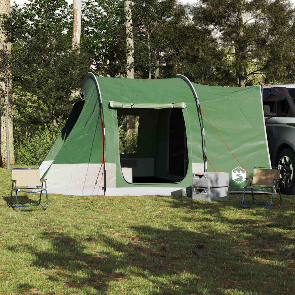 Tenda da Campeggio per Auto per 2 Persone Verde Impermeabile