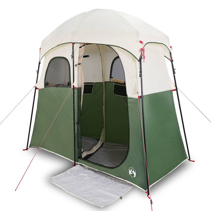 Tenda da Doccia per 2 Persone Verde Impermeabile
