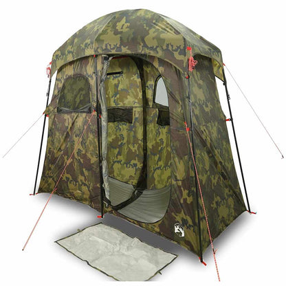 Tenda da Doccia per 2 Persone Mimetica Impermeabile