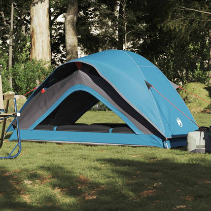 Tenda da Campeggio per 1 Persona Blu Impermeabile