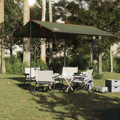 Telone da Campeggio Verde Oliva 306x306 cm Impermeabile