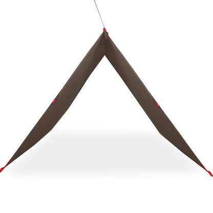 Telone da Campeggio Marrone 451x420 cm Impermeabile