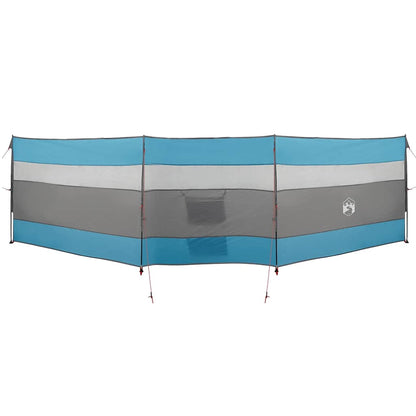 Frangivento da Campeggio Blu 508x130 cm Impermeabile
