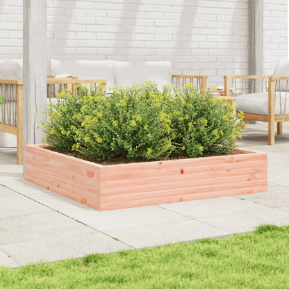 Fioriera da Giardino 110x110x23 cm Legno Massello di Douglas