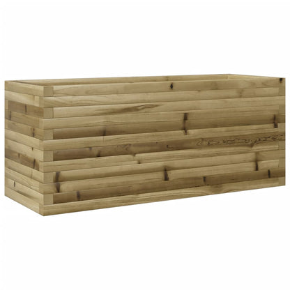Fioriera da Giardino 110x40x45,5 cm in Legno di Pino Impregnato