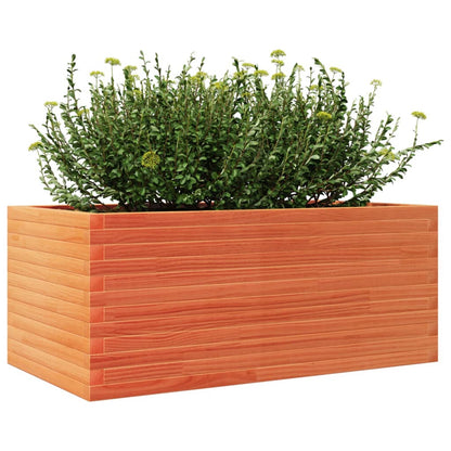 Fioriera da Giardino 110x60x45,5 cm in Legno Massello di Pino