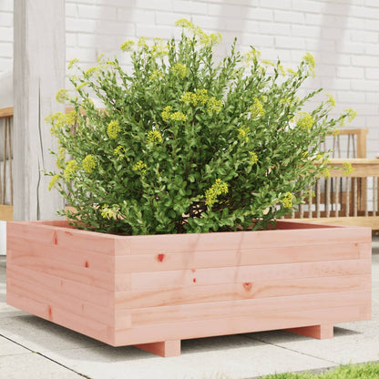 Fioriera da Giardino 70x70x26,5 cm in Legno Massello di Douglas