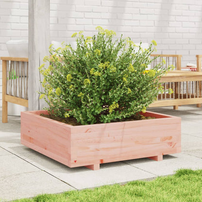 Fioriera da Giardino 80x80x26,5 cm in Legno Massello di Douglas