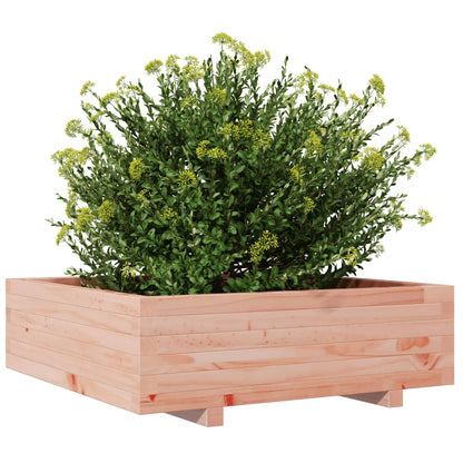 Fioriera da Giardino 80x80x26,5 cm in Legno Massello di Douglas
