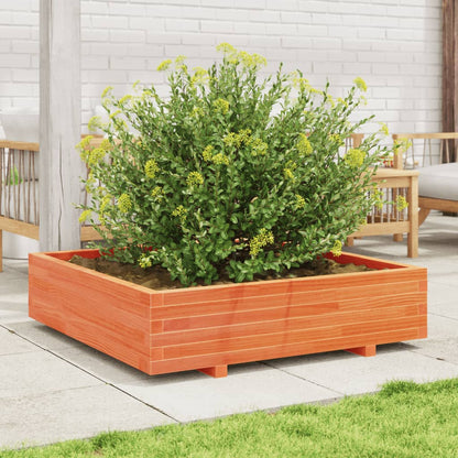 Fioriera Giardino 100x100x26,5cm Legno Massello Pino