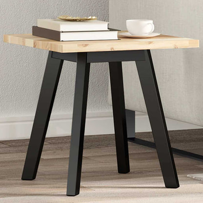 Piano Tavolo Quadrato 40x40x2 cm in Legno Massello di Acacia