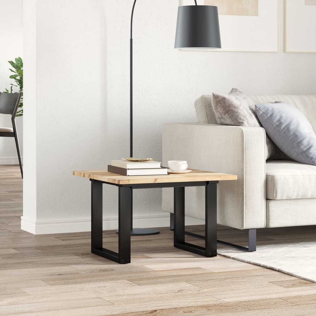 Piano Tavolo Quadrato 60x60x2 cm in Legno Massello di Acacia
