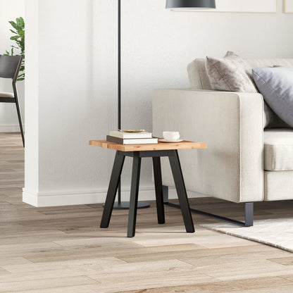 Piano Tavolo Quadrato 40x40x2 cm in Legno Massello di Acacia