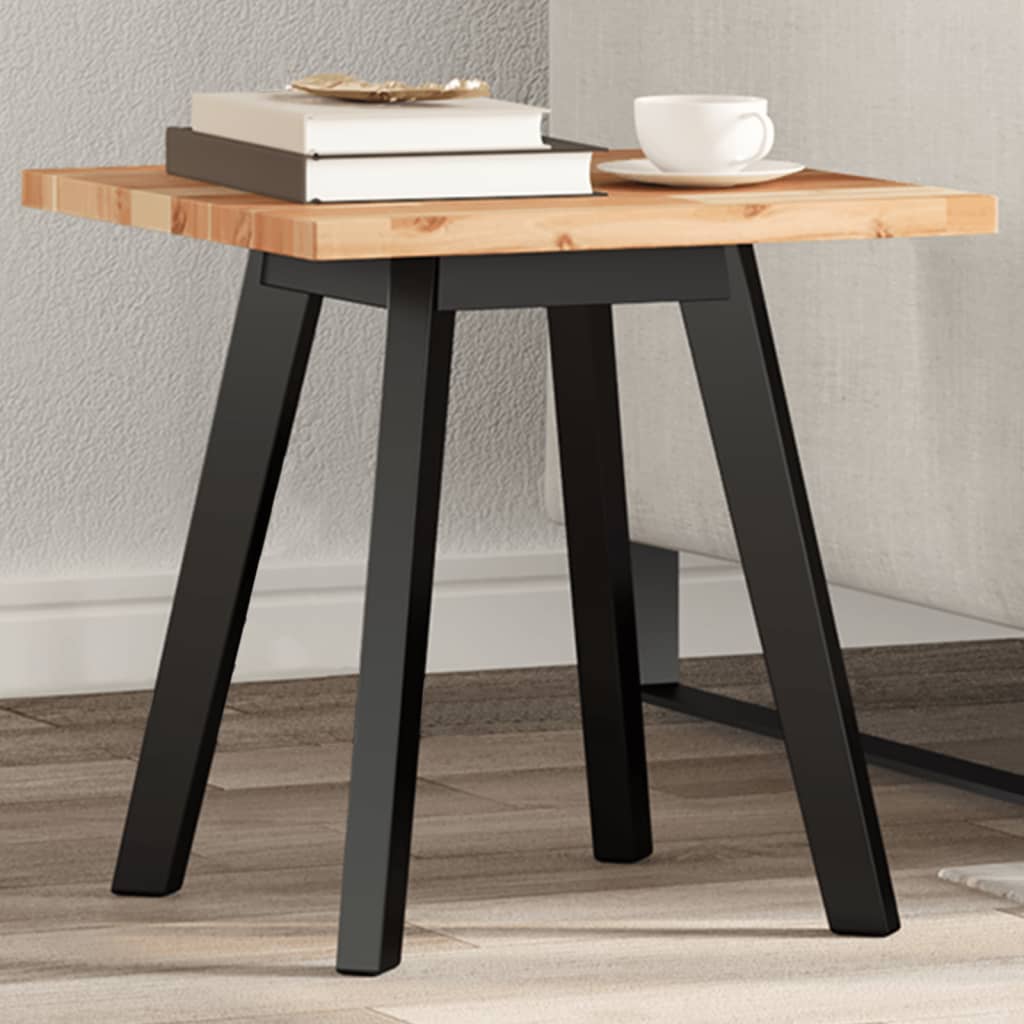 Piano Tavolo Quadrato 40x40x2 cm in Legno Massello di Acacia