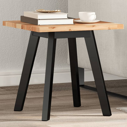 Piano Tavolo Quadrato 40x40x2 cm in Legno Massello di Acacia