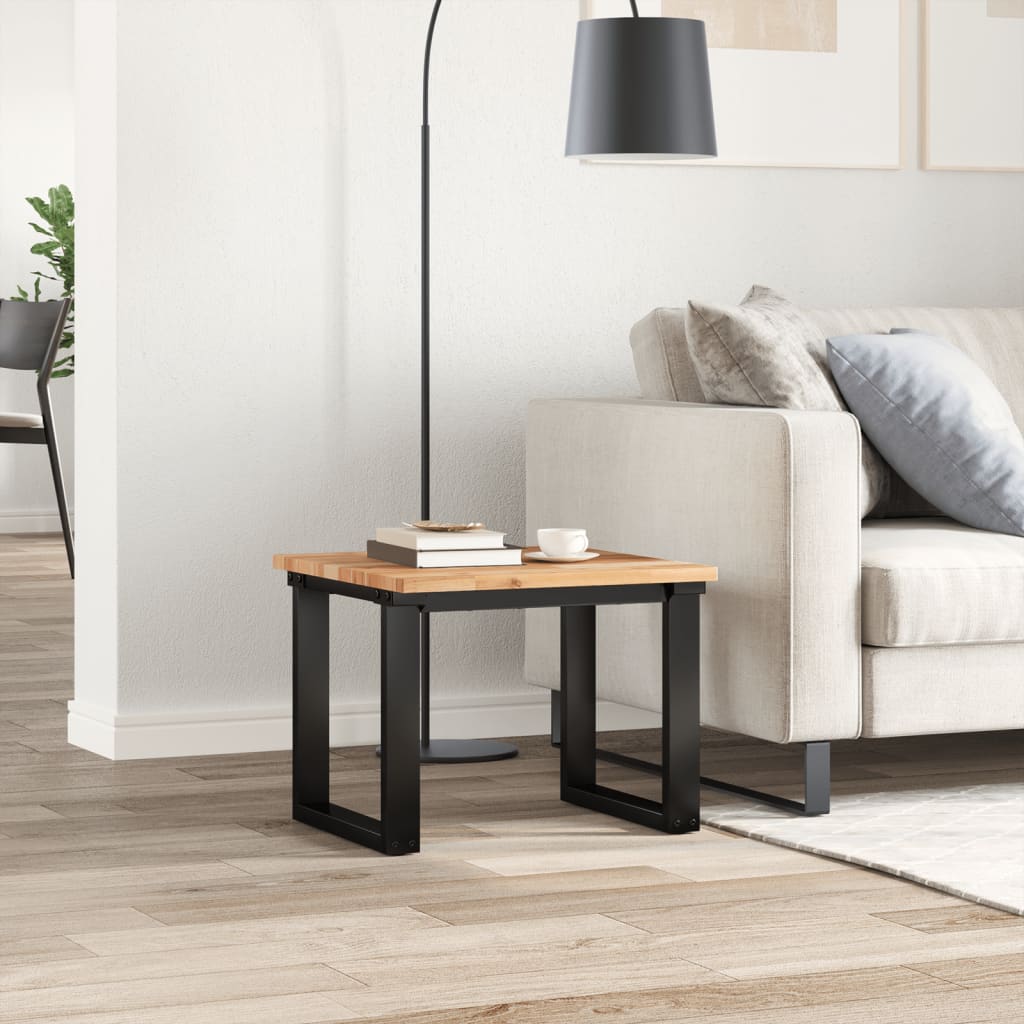 Piano Tavolo Quadrato 50x50x2 cm in Legno Massello di Acacia