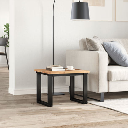 Piano Tavolo Quadrato 50x50x2 cm in Legno Massello di Acacia