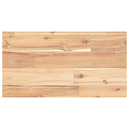 Piano per Tavolo 60x20x2cm Rettangolare Legno Massello Acacia