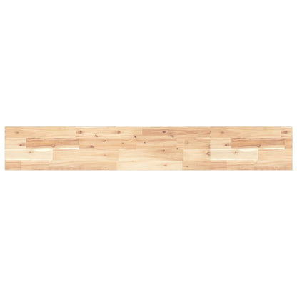 Piano per Tavolo 120x20x2 cm Rettangolare Legno Massello Acacia