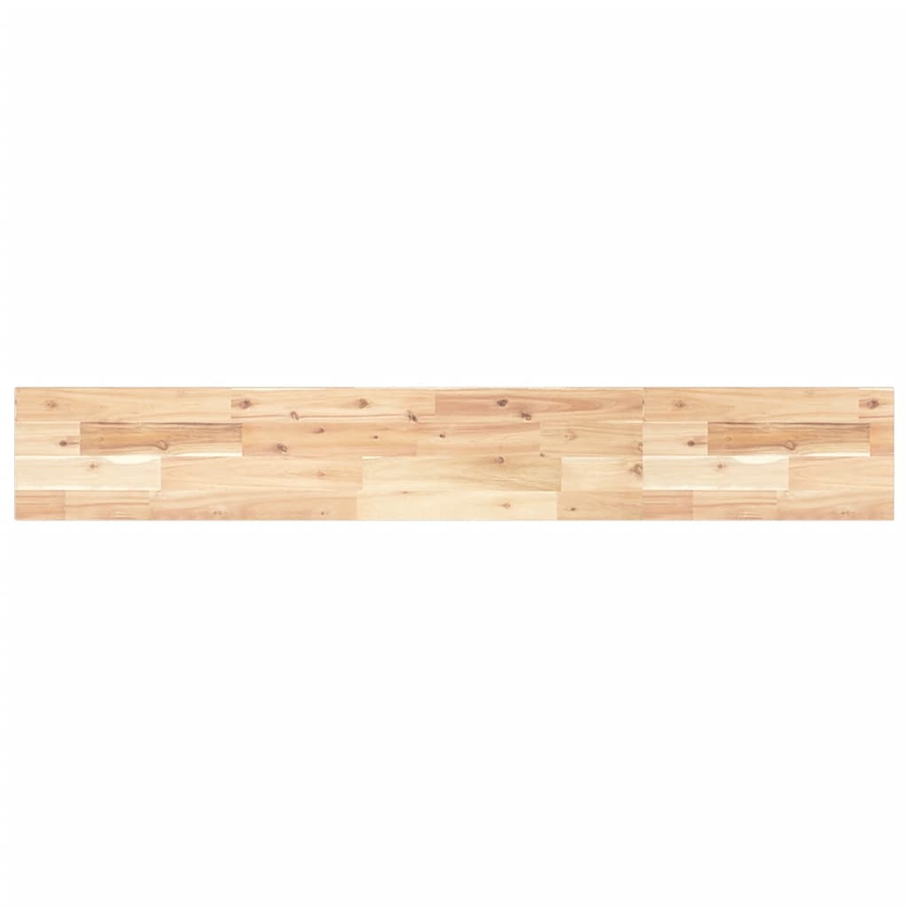 Piano per Tavolo 140x20x2 cm Rettangolare Legno Massello Acacia