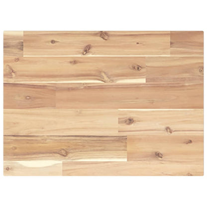 Piano per Tavolo 60x30x2 cm Rettangolare Legno Massello Acacia