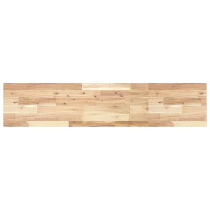 Piano per Tavolo 120x30x2 cm Rettangolare Legno Massello Acacia