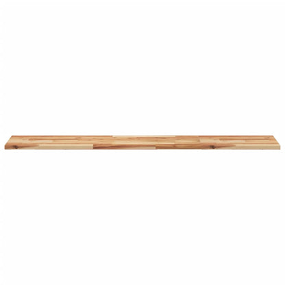 Piano Tavolo Rettangolare 140x30x2 cm Legno Massello di Acacia