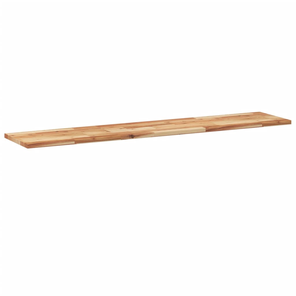 Piano Tavolo Rettangolare 160x30x2 cm Legno Massello di Acacia