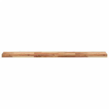 Piano per Tavolo 120x20x4cm Rettangolare Legno Massello Acacia