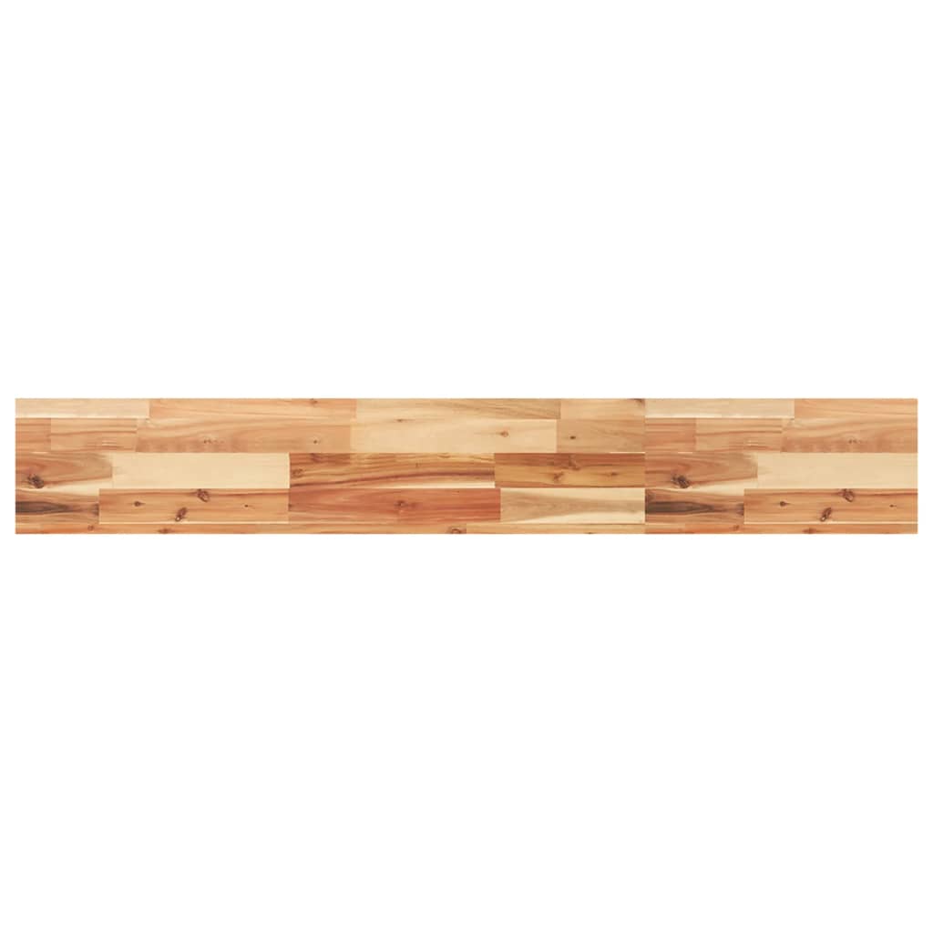 Piano per Tavolo 160x20x4cm Rettangolare Legno Massello Acacia
