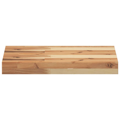 Piano per Tavolo 40x30x4 cm Rettangolare Legno Massello Acacia