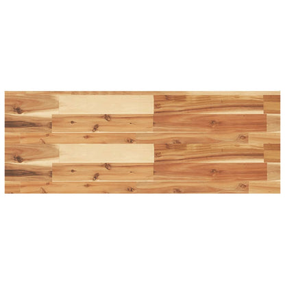Piano per Tavolo 100x30x4 cm Rettangolare Legno Massello Acacia