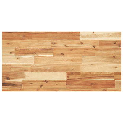 Piano per Tavolo 60x40x4 cm Rettangolare Legno Massello Acacia
