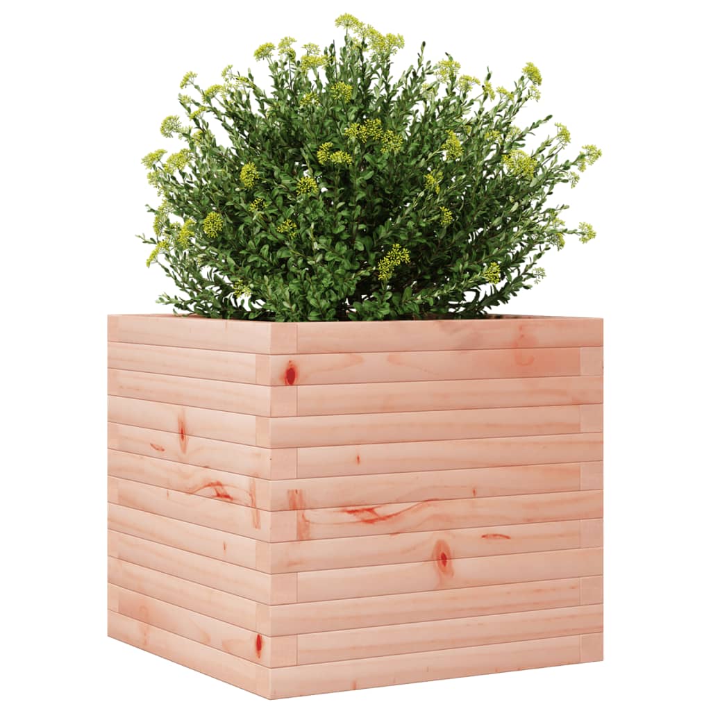 Fioriera da Giardino 50x50x46 cm in Legno Massello di Douglas
