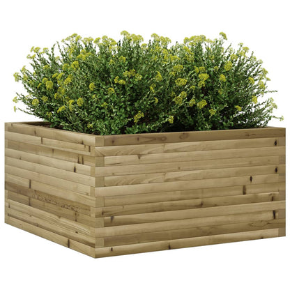 Fioriera da Giardino 90x90x46 cm in Legno di Pino Impregnato