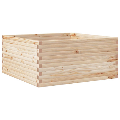 Fioriera da Giardino 100x100x46 cm in Legno Massello di Pino